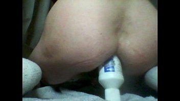 solo inserted bottle in ass