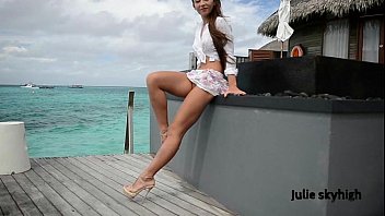 maldives teasing GML sandals & floating skirt C4ALL.WMV
