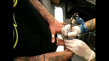 Dan Rino Freakshow - татуировка на пенисе!