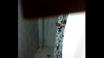 my sister-in-law Maribel spied on in the shower.MP4