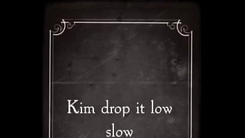 Kim dropping it low slow
