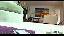 Husband and wife fuck the babysitter 529