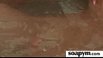 Soapy Massage End With a Big Cumshot 26