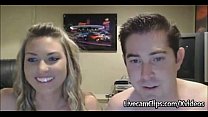 HOT POV Coppia amatoriale Incredibile sesso dal vivo in webcam!