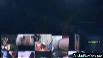 Girl On Girl Lesbians Sex Punishing Tape Using Sex Toys video-28