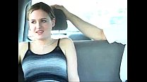 Great cutie Autumn get nasty in the car