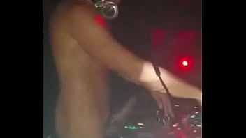 Dj pauzudo with a hard cock at the club