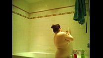 hidden spy cam of my ex in the shower
