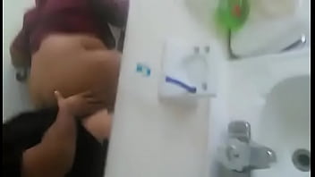 Fucking home aide at her job