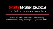 Cock domiated by masseuse