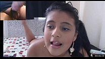 Hot Petite Latina Cam Girl Makes Me Cum 9 min
