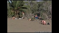 Sexo em público na praia