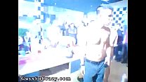 Gay teen sex party video clips This male stripper party is racing