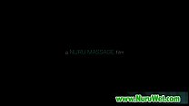 Asian Busty Babe Gives Slippery Nuru Massage 17