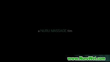 Nuru massage Sex with Busty Japanese Babe