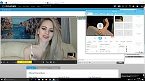 Hot teen loves big dick on webcam - camgirlstalk.com