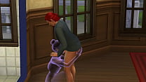 The Sims 4 sesso orale e mangiare un fantasma