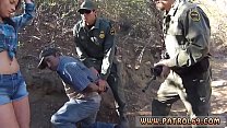 警察の女性hdメキシコ国境警備隊は彼自身の防御方法を持っています