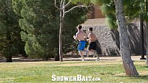ShowerBait - Str8 guy gets his ass pounded after shower