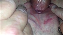 Wife's Pussy Squirts From New Cock