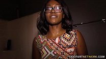 Ebony Skyler Nicole Tries Anal With Huge Cock at Gloryhole