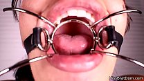 Mouth Fetish Gagged and Closeup