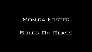 Monica Foster Soles On Glass