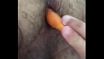 carrot in the ass very yummy horny