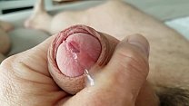Amateur Masturbation Abspritzen Ungeschnitten Vorhaut Großer Schwanz