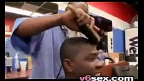 barber shop blowjob