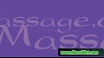 Masseurin bietet Sex während einer Massage nuru - JackVegas & ChristieStevens