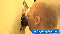 Адриан Трой и Джастин Блейд в жесткой гей-межрасовой дыре в стене