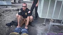 Bound male cop gay Apprehended Breaking and Entering Suspect gets to