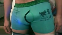 Cueca boxer verde