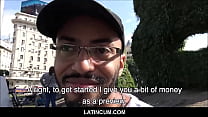 Jovem latina turista guy a partir de venezuela fodido para dinheiro pov