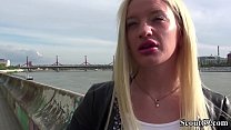 German Scout - Blondes Teeny Angela Vital fuer Geld gefickt