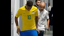 Spieler Neymar ist begabt