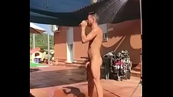 Shower on the terrace