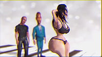 Kim Kardashian fait une danse sexy pour Kanye West et Zeliwipin