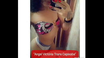 Angel Victoria Trans Capixaba in: Playing in the Bath.