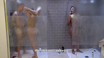 WTF! Abbie C * ck Blocks Chloe e Sam's Naked Shower | Geordie Shore 1605