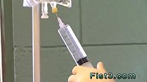 Boy fist fuck video gay First Time Saline Injection for Caleb
