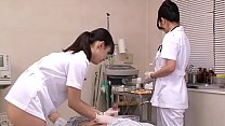 Infermieri giapponesi prendersi cura dei pazienti