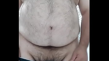 cute chubby showing his dick on cam