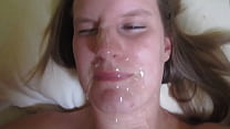 19 Year-Old GF Gets First Facial