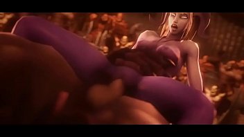 3D Hentai - Dark elf gangbanged with big dicks and recieves creampie and facial - http://toonypip.vip - uncensored 3D Hentai