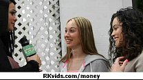 Gorgeous teens getting fucked for money 7