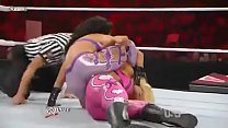 Melina vs Natalya Divas Championship match.