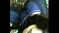 Hot Teen Girl Anal and Cum Filmed in Forest with iPhone