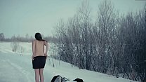 Alisa Shitikova Naked Snow Run en moi aussi